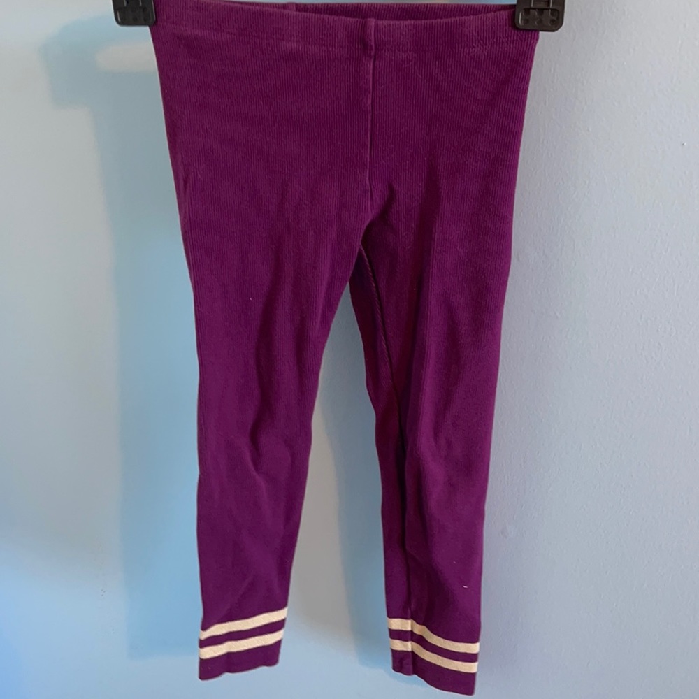 Beautiful Tea Collection Leggings Purple & Gold